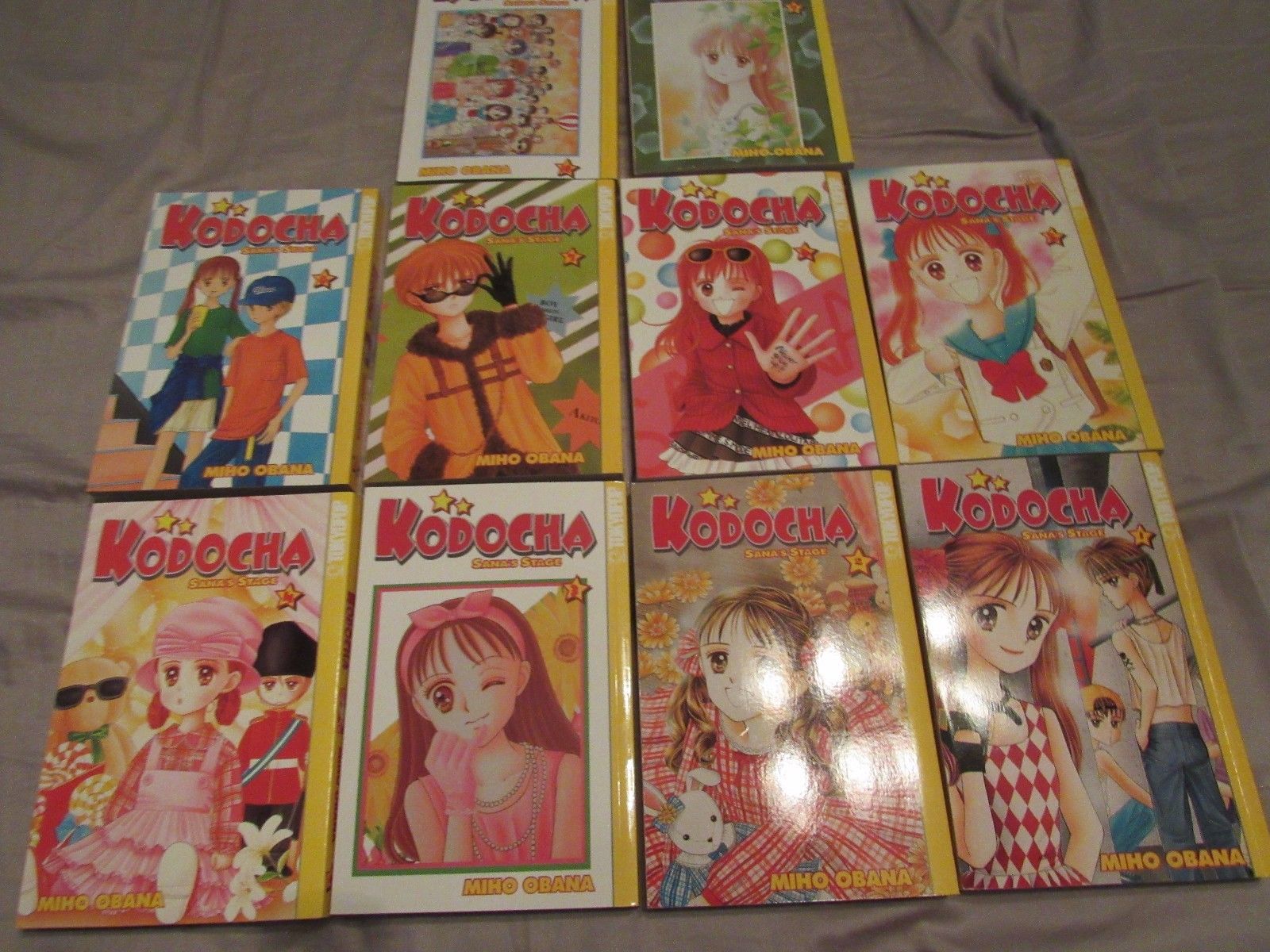 KODOCHA VOLUME 1-10 MANGA GRAPHIC NOVELS GREAT SHAPE 1 2 3 4 5 6 7 8 9 10