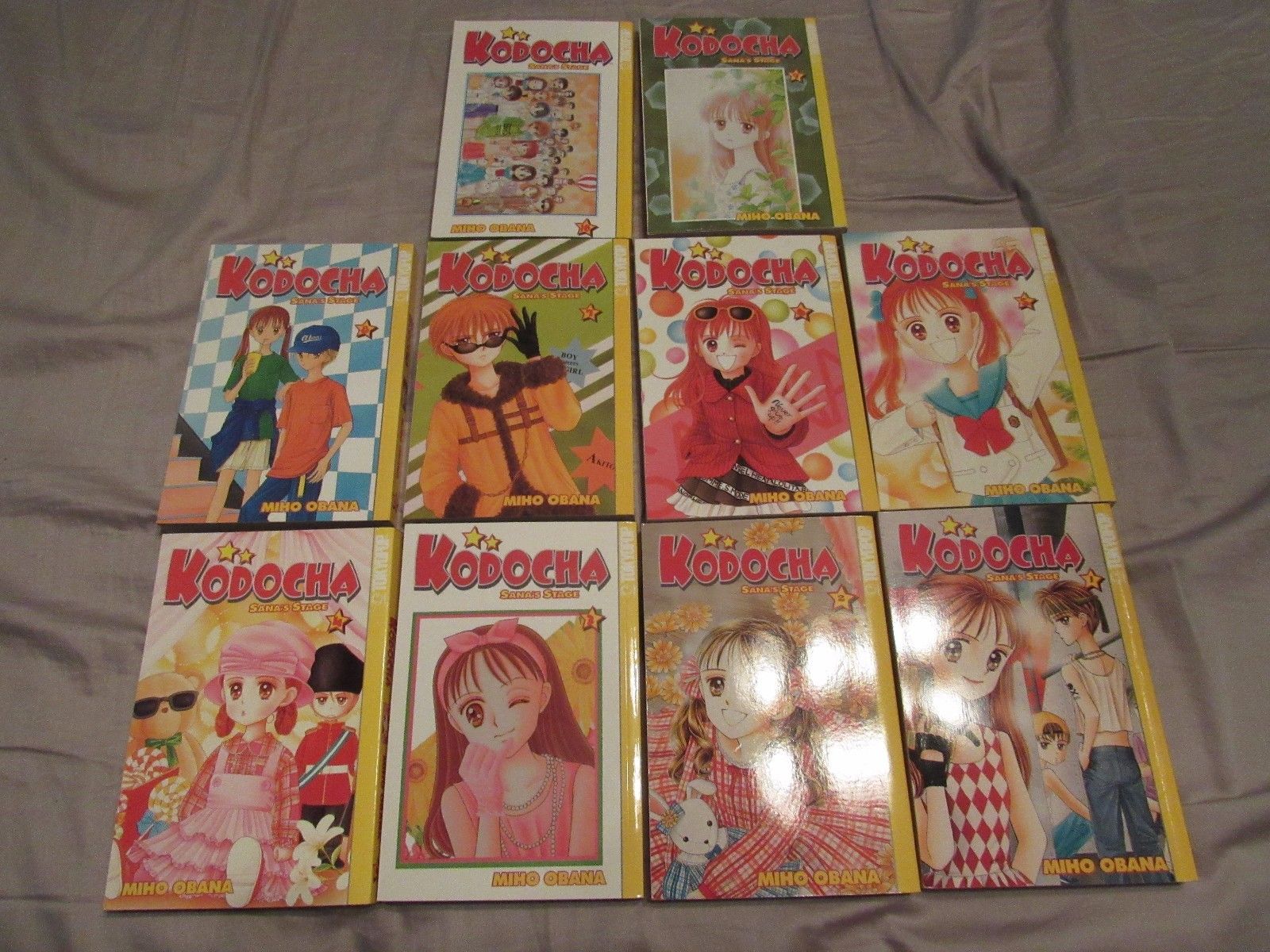 KODOCHA VOLUME 1-10 MANGA GRAPHIC NOVELS GREAT SHAPE 1 2 3 4 5 6 7 8 9 10