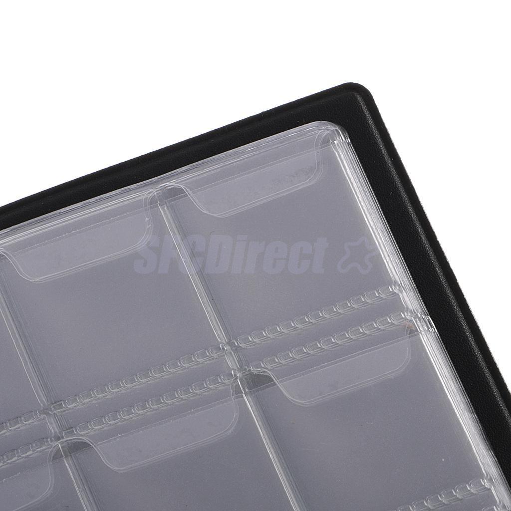 120Pcs Coin Album Holders 10 Pages for Coins Collector Collection Book Blue