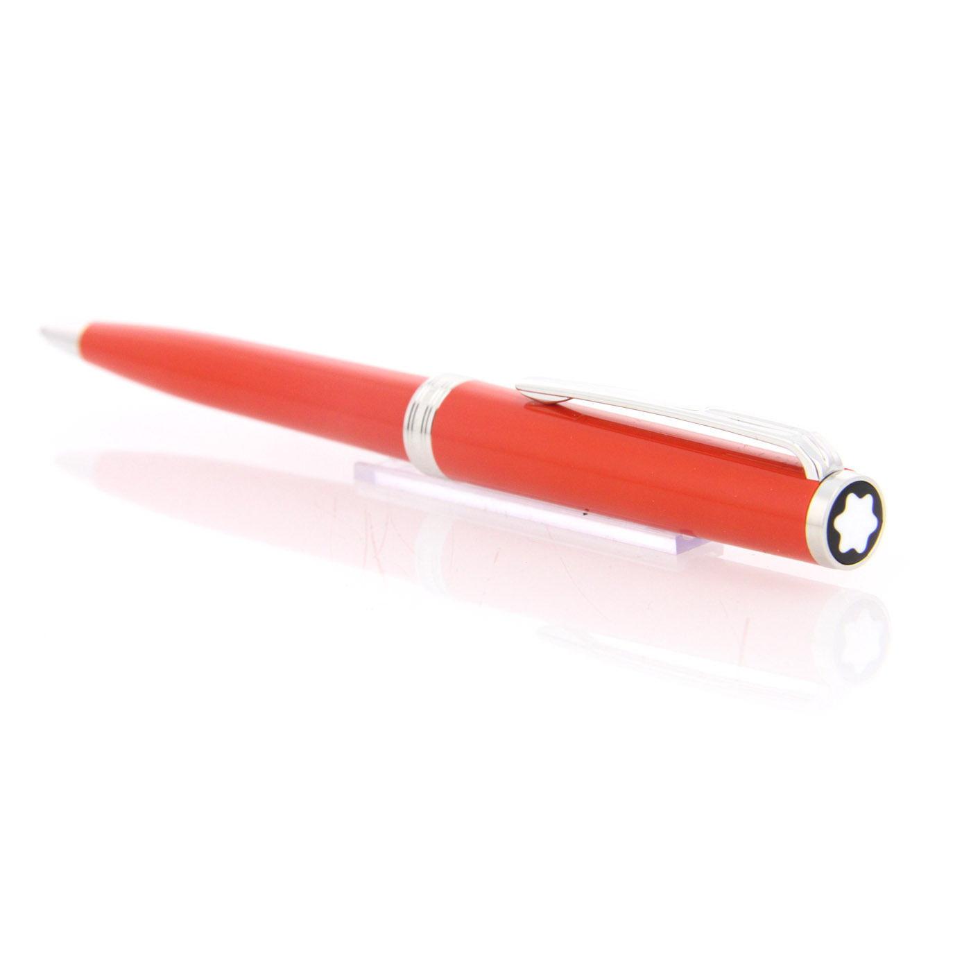 Ballpoint Pen MONTBLANC PIX Coral Red with refill and new 114814