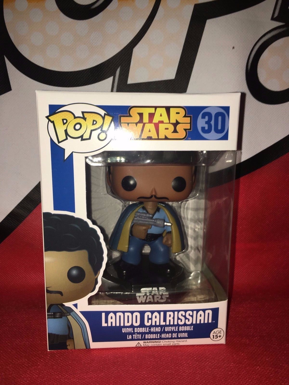 Funko POP Star Wars Lando Calrissian #30 Vinyl Figure Collectible Rare