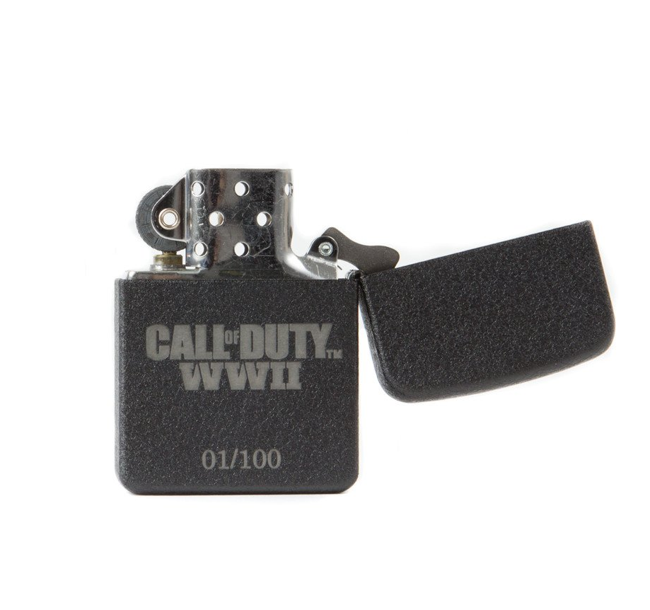 Call of Duty WWII Limited Edition Zippo Lighter 1941 Replica Wartime Activision