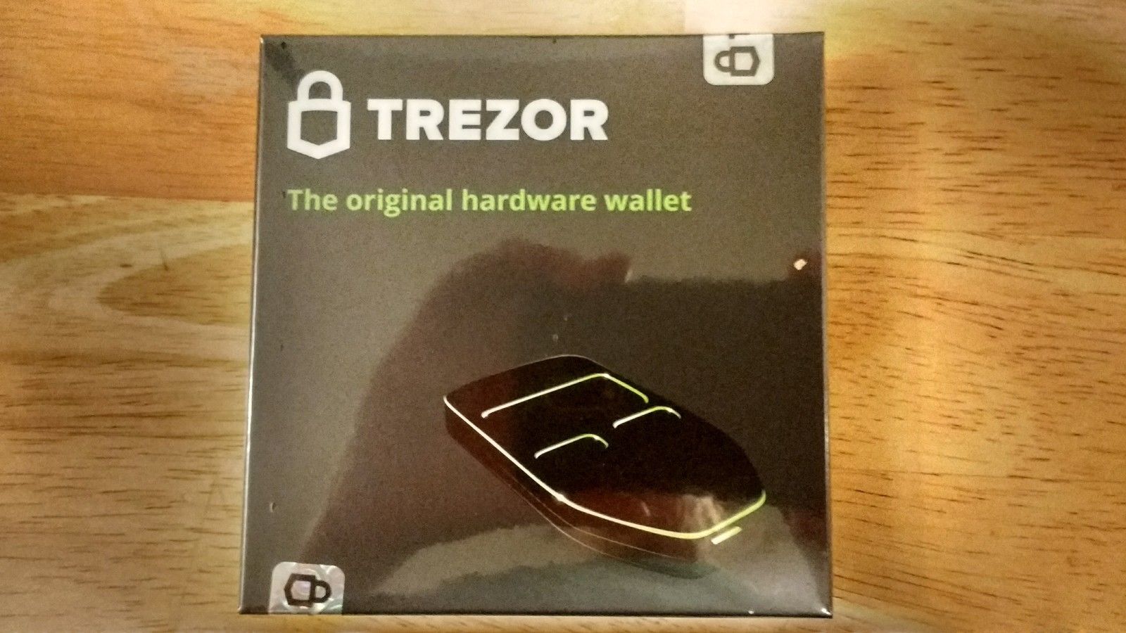 Lot of 2 trezor wallet never opened factory sealed