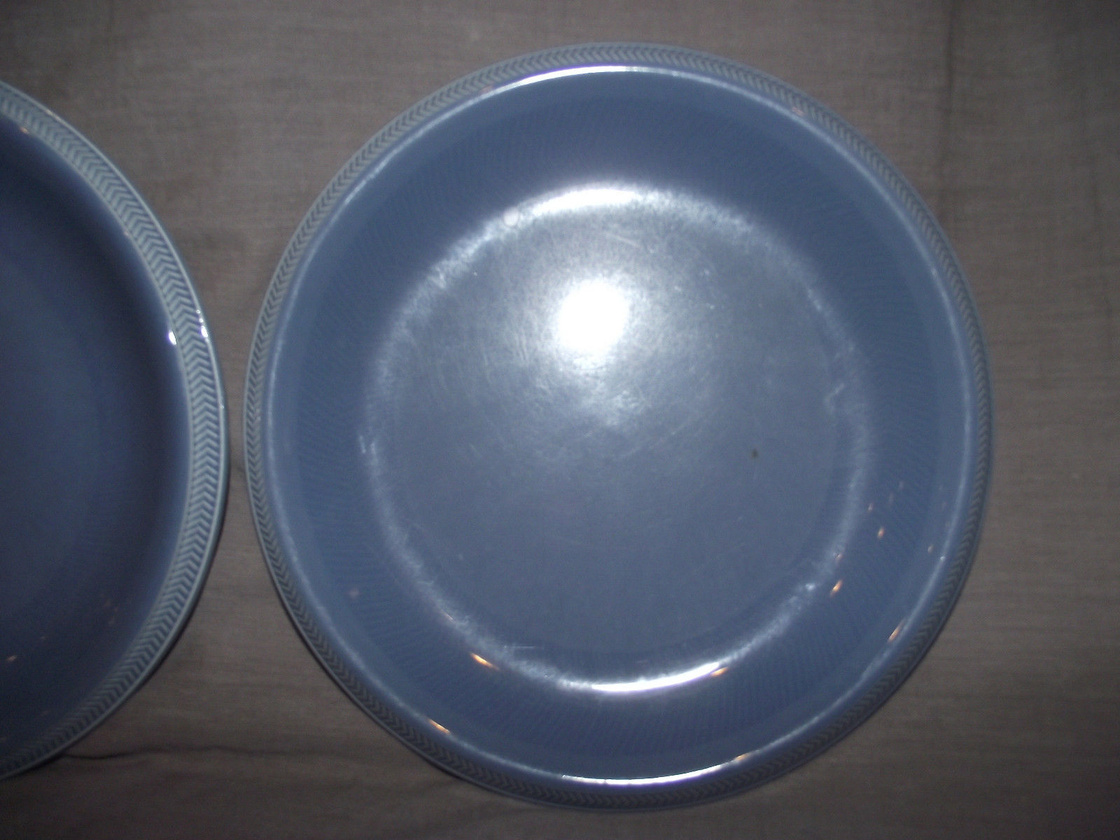 Set of 2 Wedgwood Weekday Weekend Blue Salad Plates