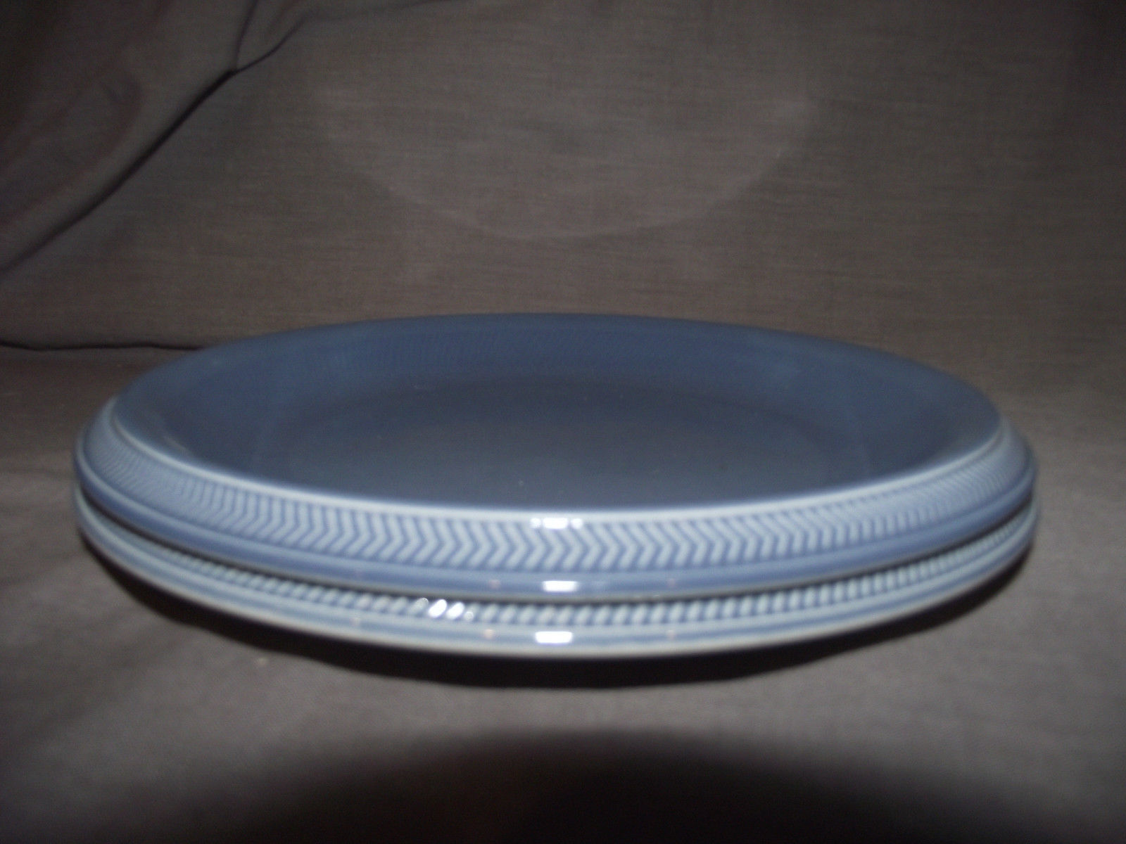 Set of 2 Wedgwood Weekday Weekend Blue Salad Plates