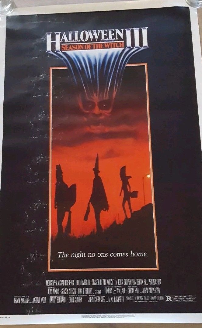 ROLLED Halloween 3 Original 1Sh Movie Poster Rare 27X41 Season of the Witch 1982