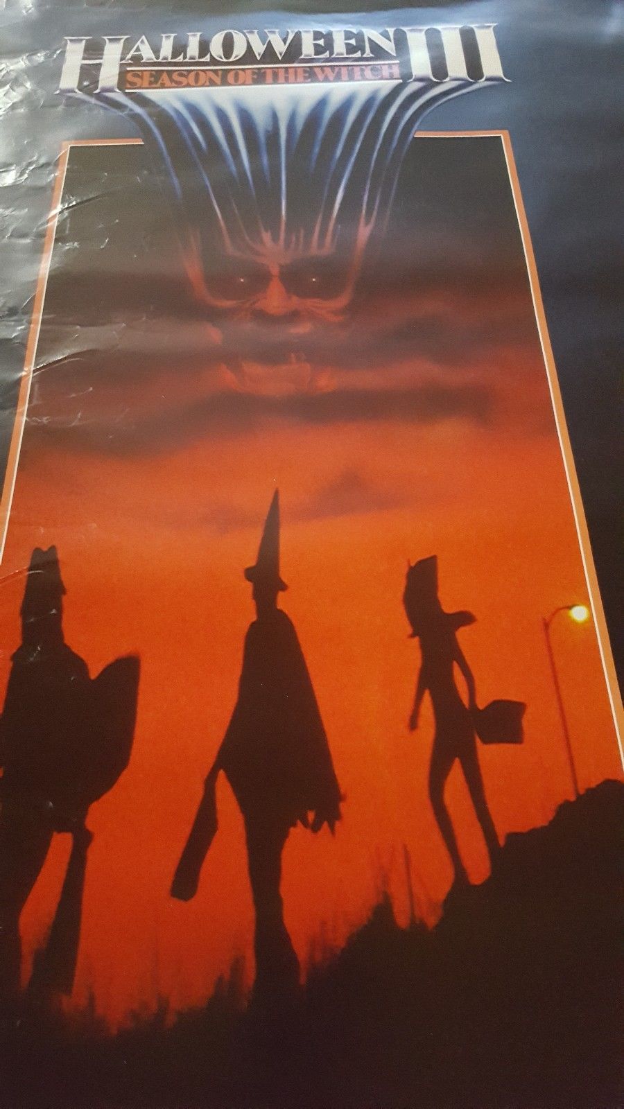 ROLLED Halloween 3 Original 1Sh Movie Poster Rare 27X41 Season of the Witch 1982