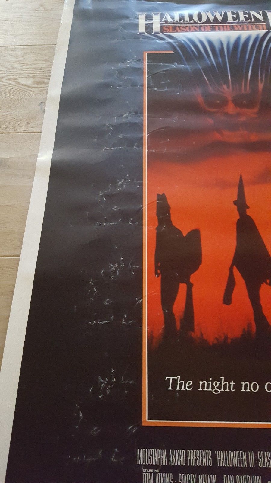 ROLLED Halloween 3 Original 1Sh Movie Poster Rare 27X41 Season of the Witch 1982