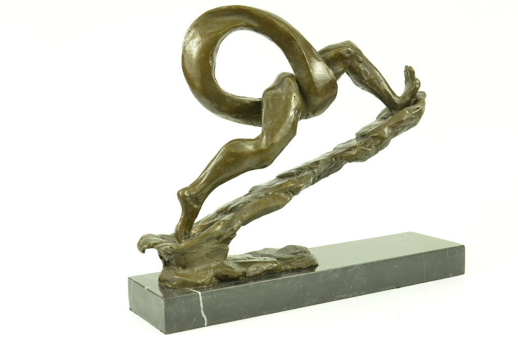 Original Hand Crafted Modern Art Feet Foot Realism Figurine Nr Bronze Sculpture