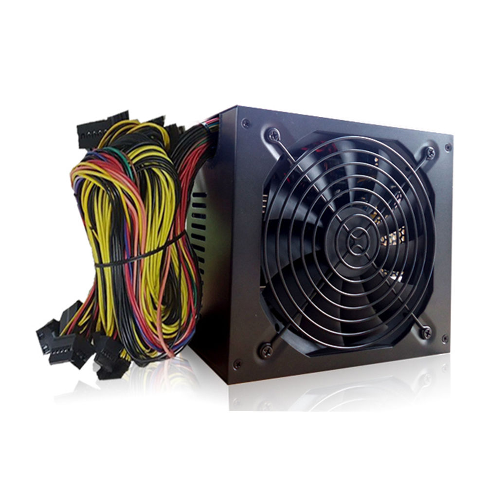 1800W Mining ATX Power Supply 6 GPU Minería Fuente De Alimentación Para ETH BTC