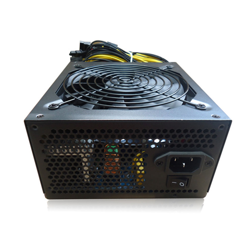 1800W Mining ATX Power Supply 6 GPU Minería Fuente De Alimentación Para ETH BTC