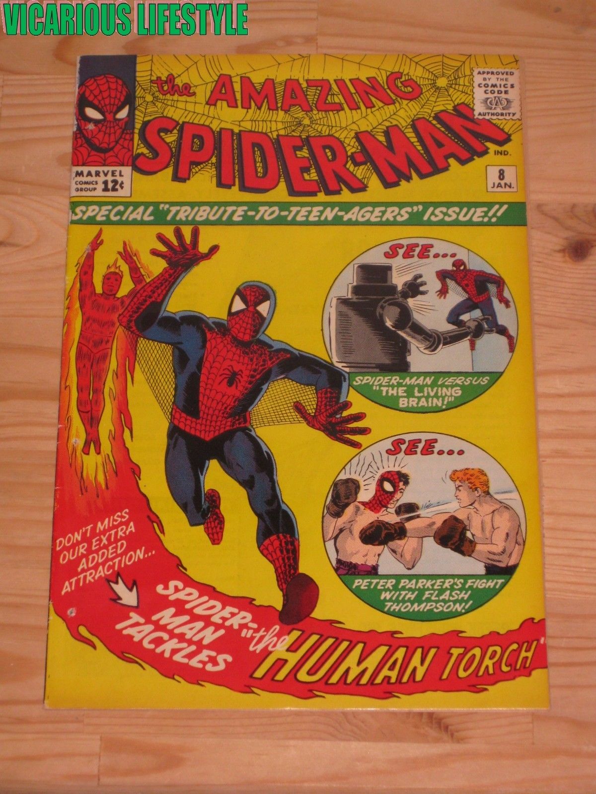 The Amazing Spider-Man #8 (1963, 1st Series) First Print Marvel Stan Lee Ditko