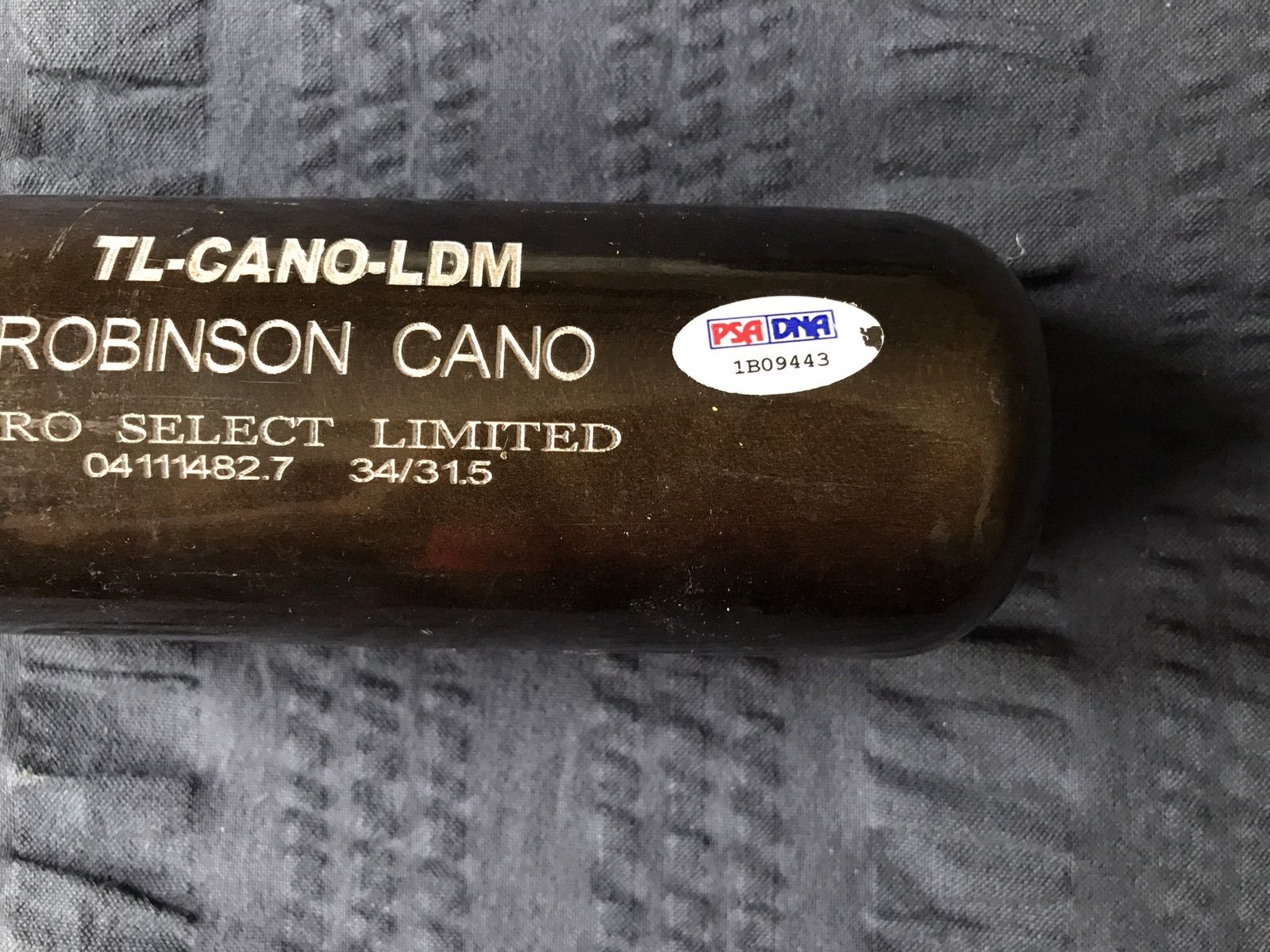 Robinson Cano Game Used Signed Uncracked Tucci Bat PSA/DNA