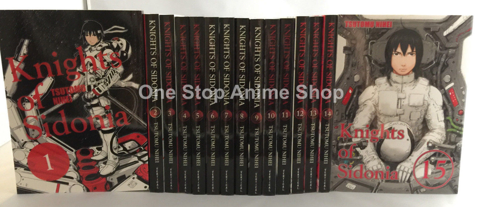 Knights Of Sidonia English Manga Set Volumes 1-15 New complete new graphic novel