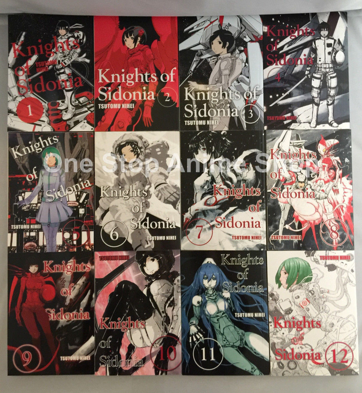 Knights Of Sidonia English Manga Set Volumes 1-15 New complete new graphic novel