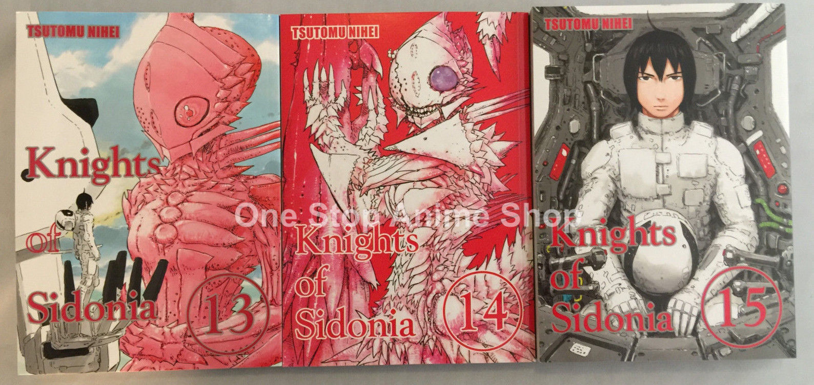 Knights Of Sidonia English Manga Set Volumes 1-15 New complete new graphic novel