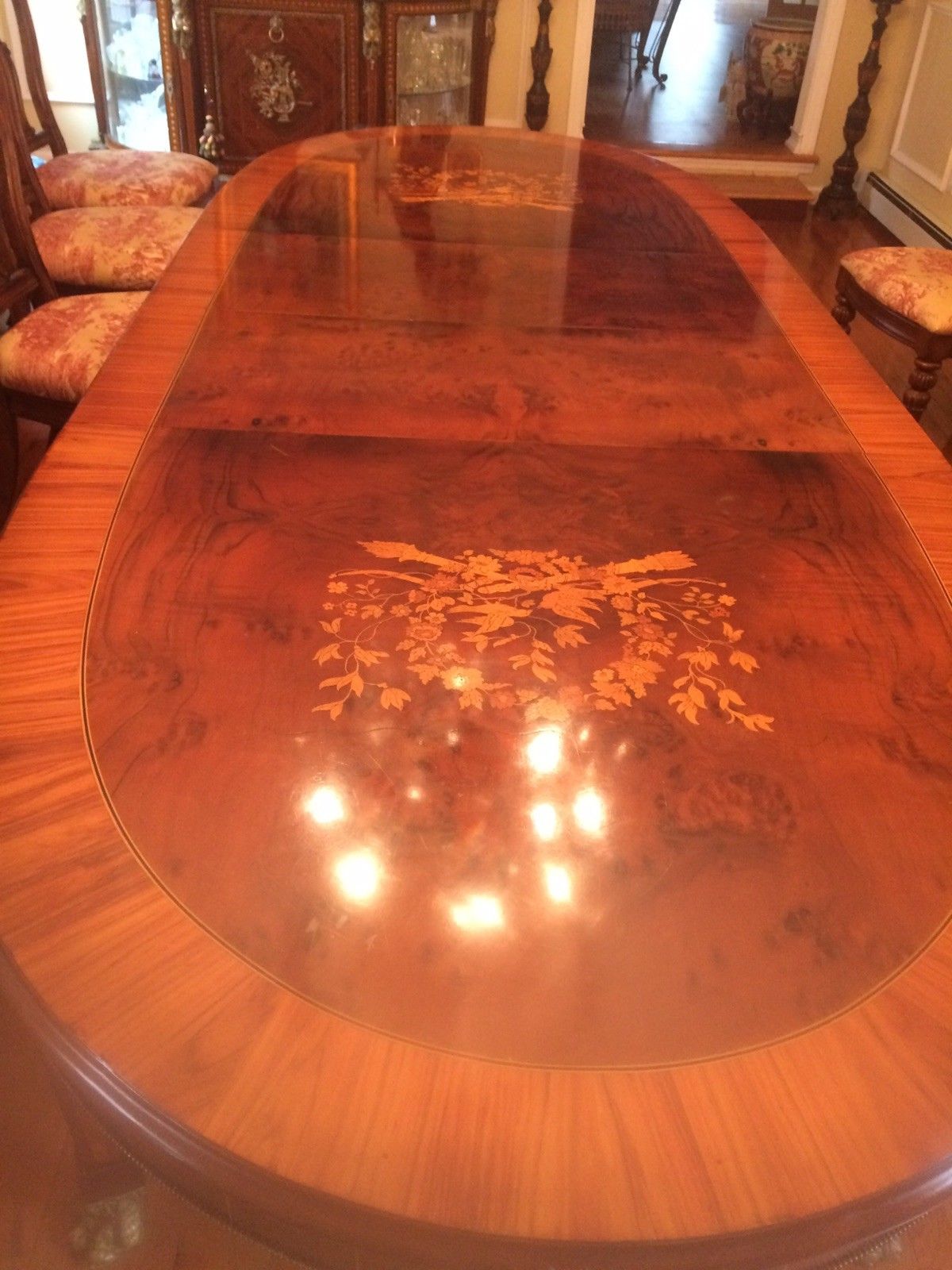 French Style Empire Dining Table (circa 1930)