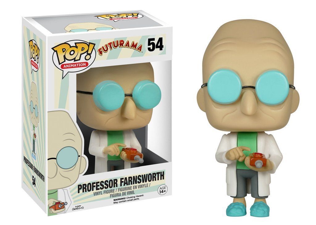 Funko Pop Animation Futurama - Professor Farnsworth Vinyl Figure Collectible Toy