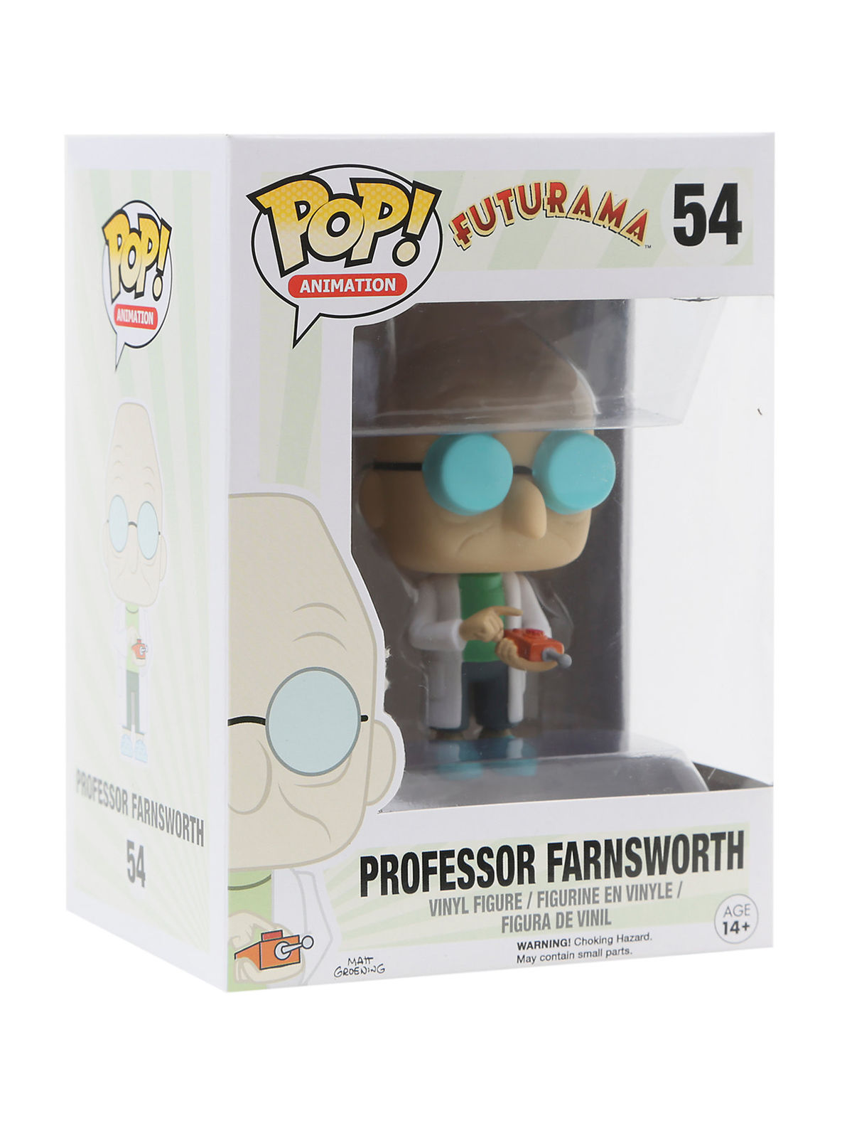 Funko Pop Animation Futurama - Professor Farnsworth Vinyl Figure Collectible Toy