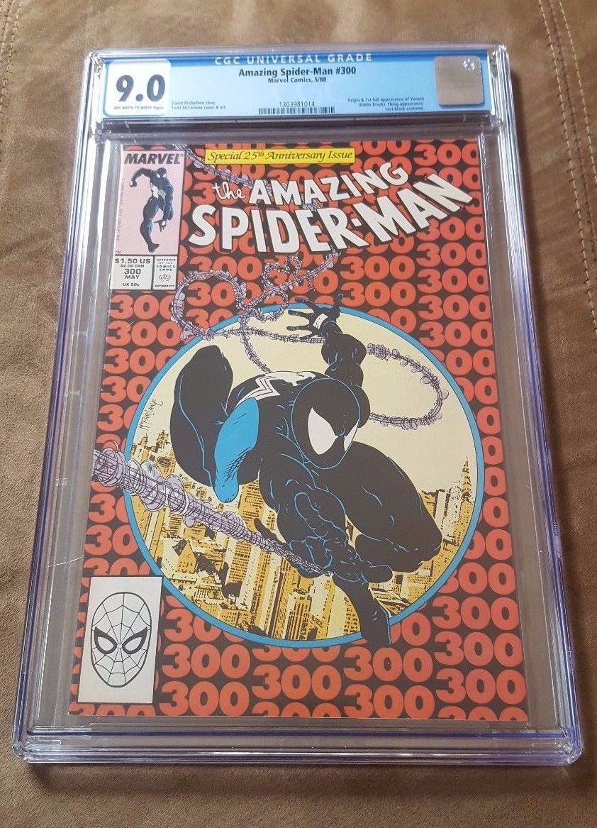 The Amazing Spider-Man #300 CGC 9.0 1st Appearance of Venom Marvel Comics