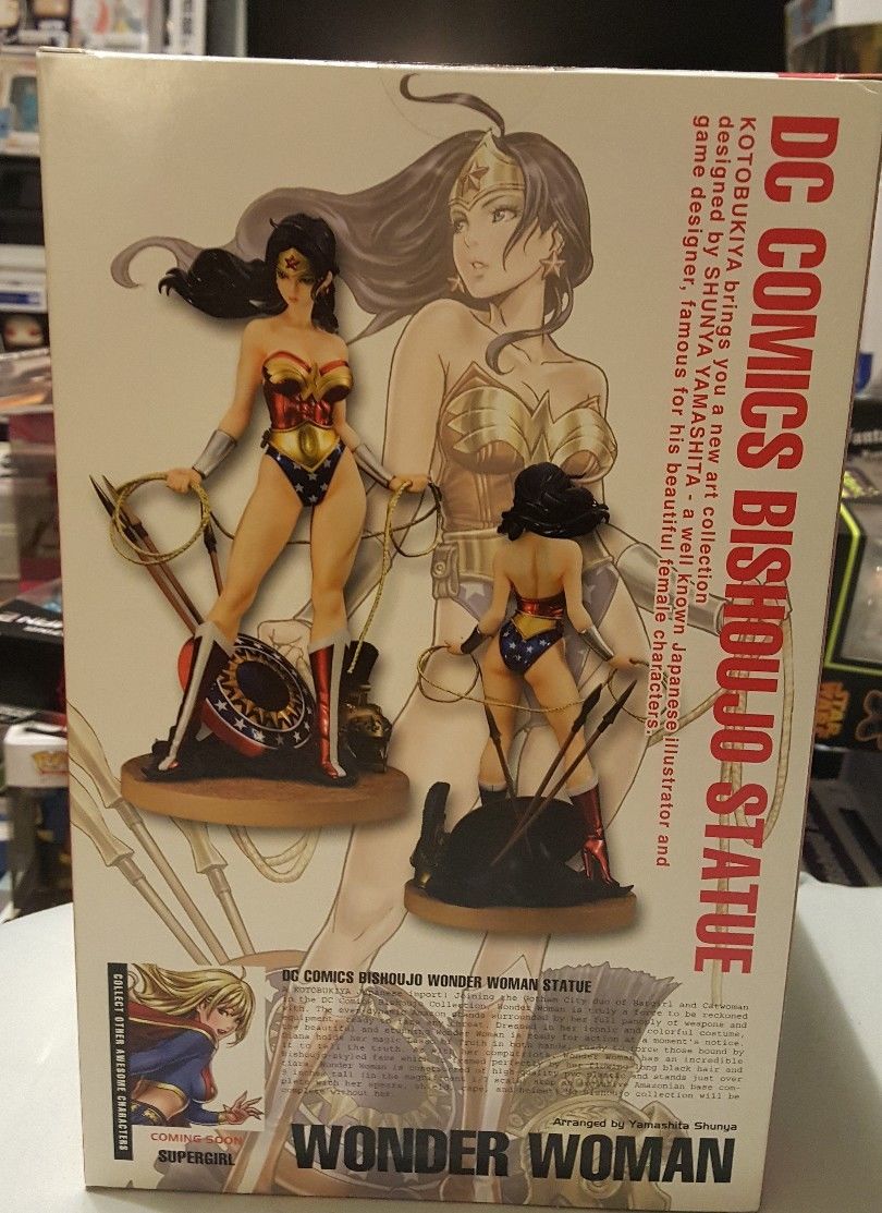 DC Comics Bishoujo Wonder Woman 1/7 PVC Figure Statue by Kotobukiya (New-Sealed)