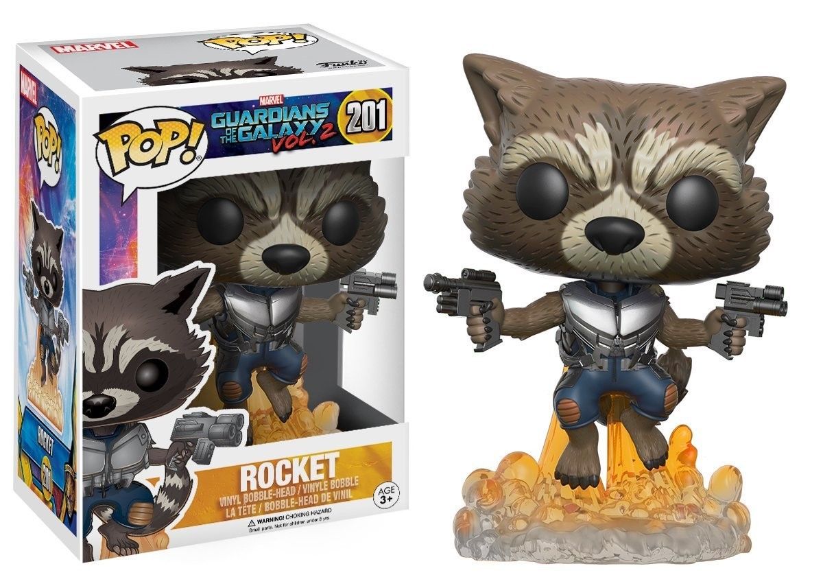 Funko - POP Movies: Guardians of the Galaxy 2 - Rocket #201 New In Box