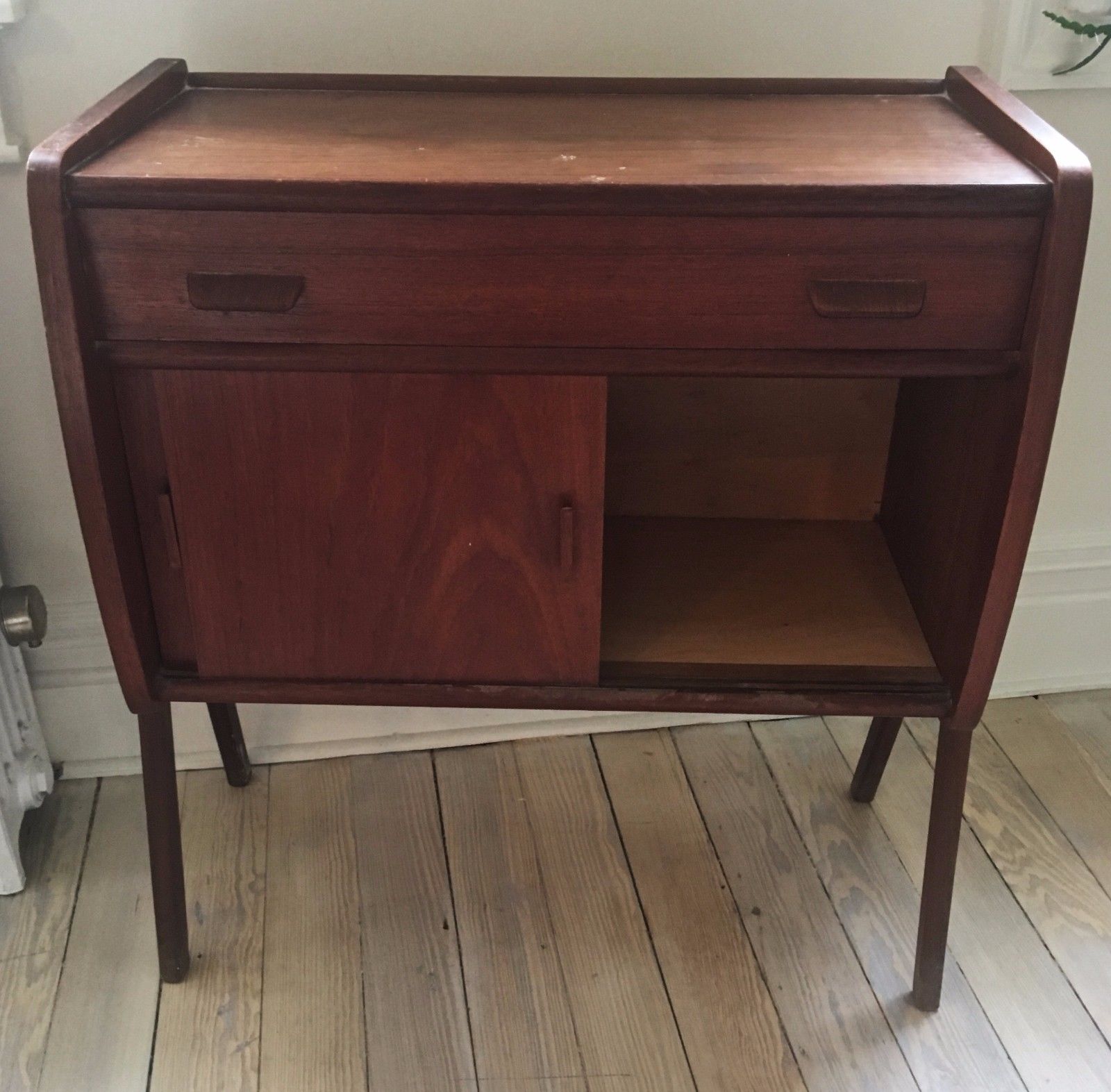 Vintage Danish Modern Night stands (PAIR) Scandinavian Design