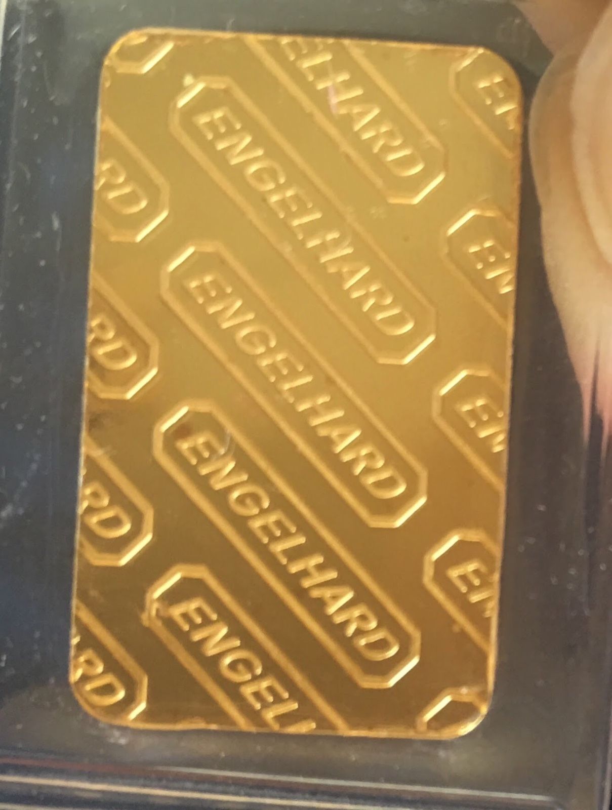 Rare 1/4 oz Englehard Gold Bar