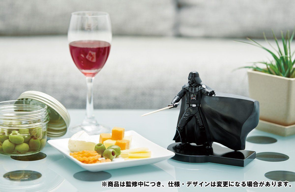 New Bandai Star Wars DARTH VADER TOOTHSABER figure Toothpick Dispenser Japan