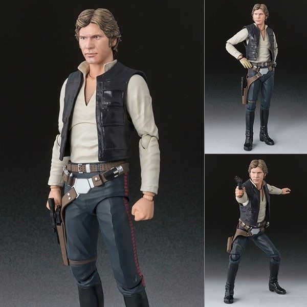 S.H. Figuarts Star Wars Han Solo A New Hope action figure Bandai