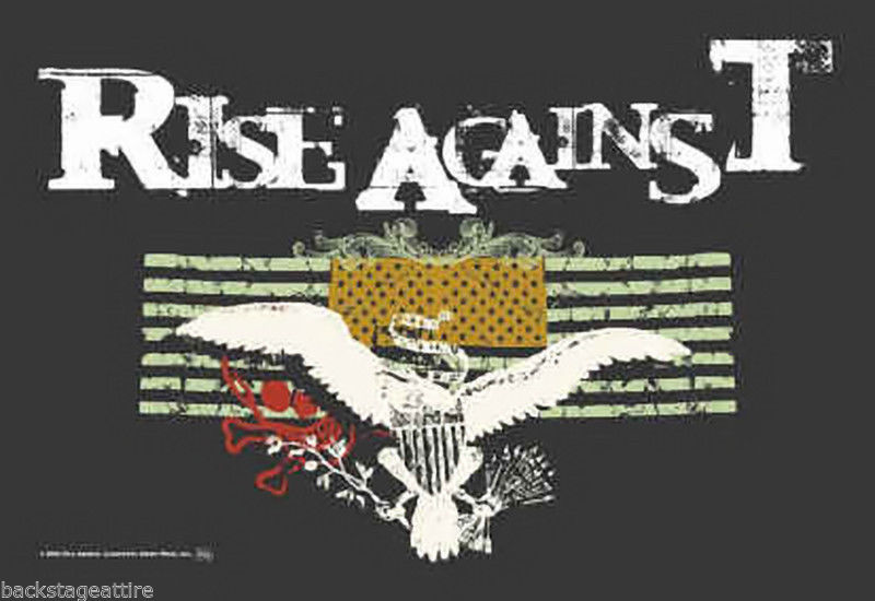 Rise Against Baxter Double Flag 29X43 Cloth Fabric Textile Poster Tapestry-New!