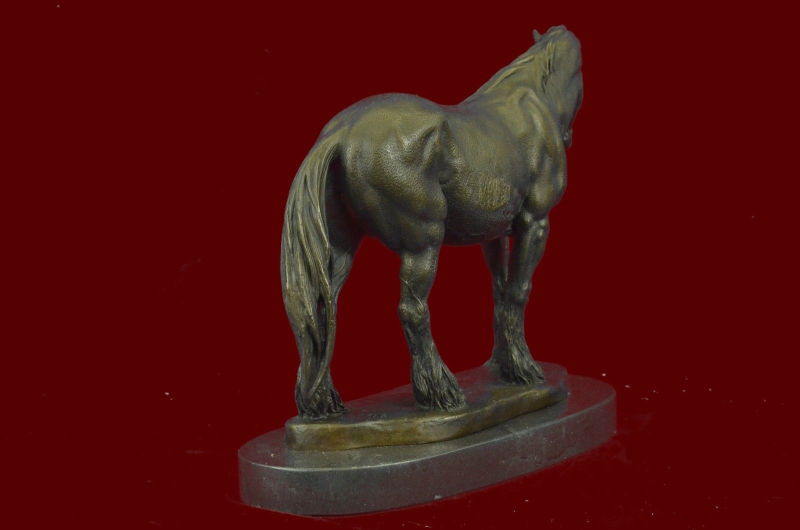 Abstract Modern Art Pony Horse Classic Farm Artwork Figurine Bronze Sculpture St