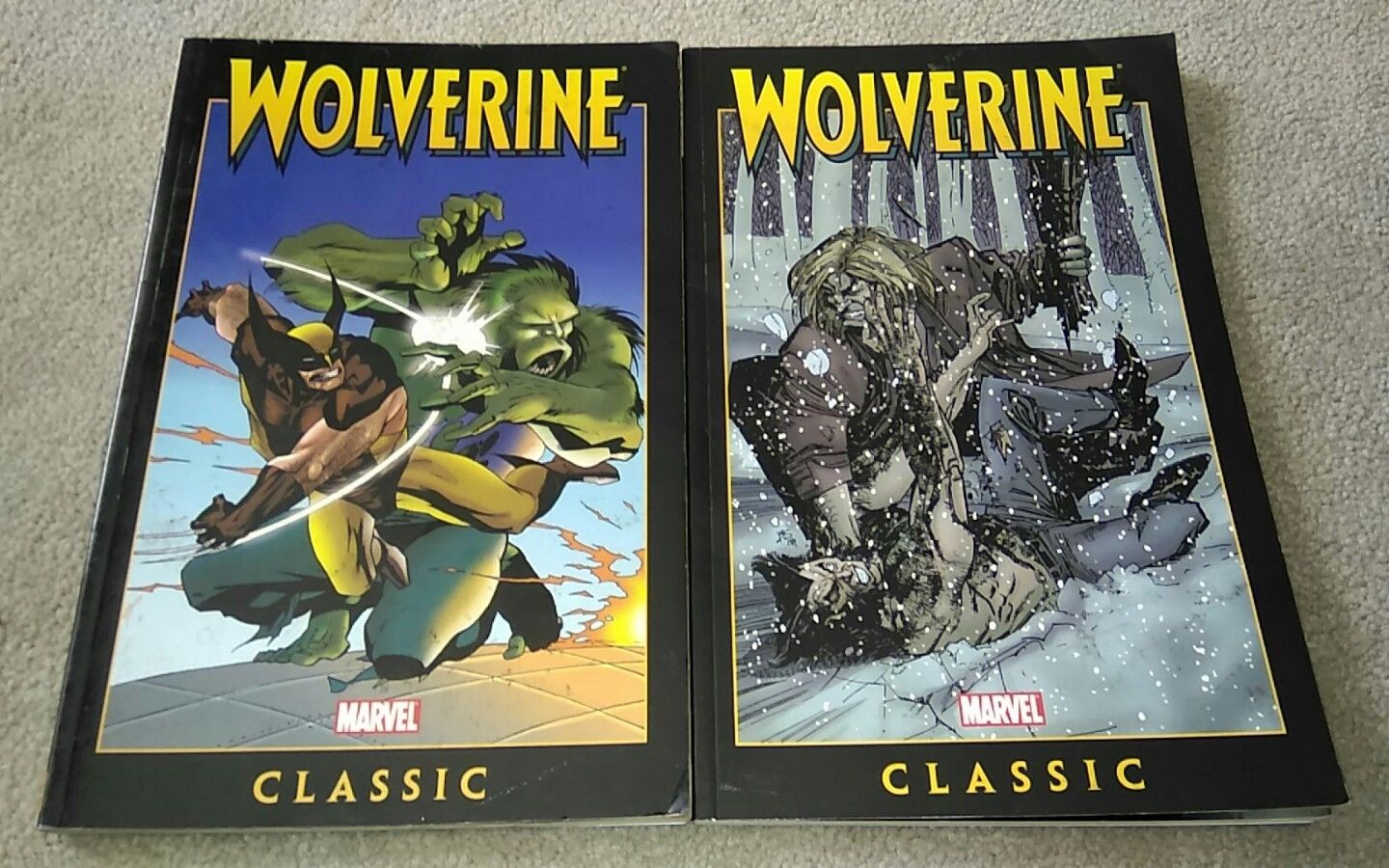 Wolverine Classic Vol.2 & 3 by Peter David/Chris Claremont​ (Marvel Paperback)