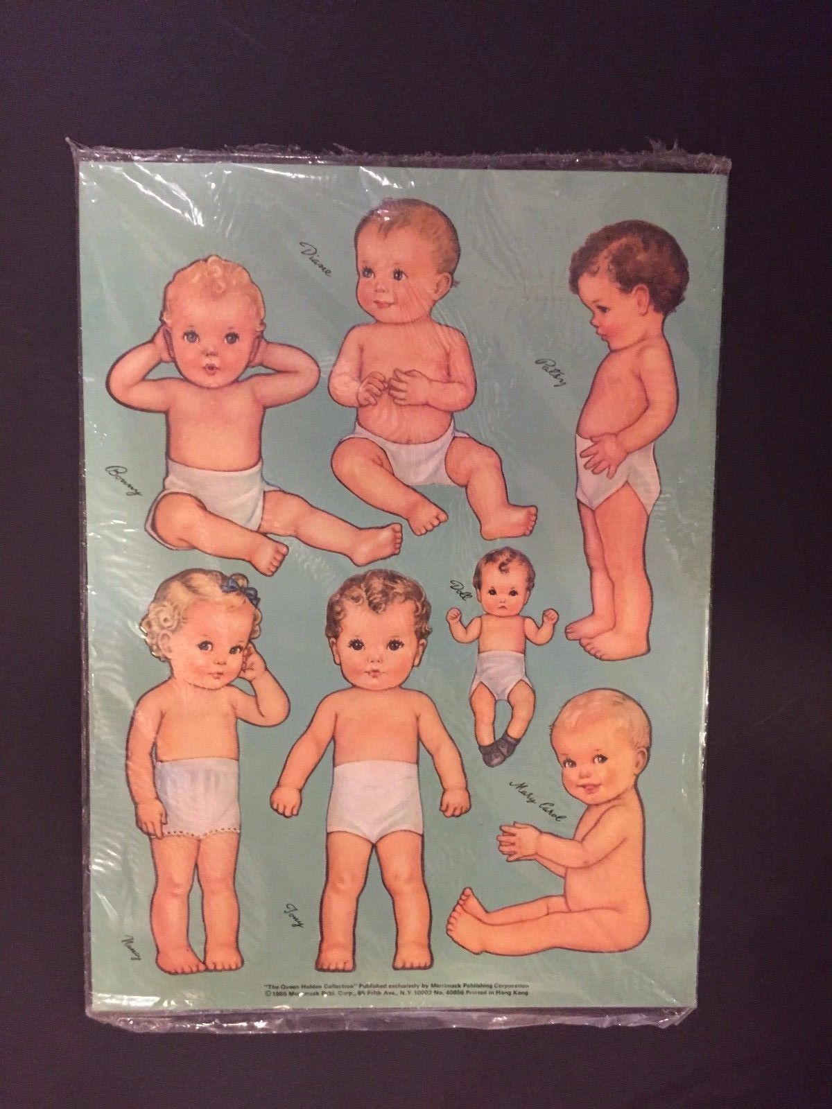 Baby Shower Cut Out Doll Book- NEW OLD STOCK- Still Sealed Make Great Gift