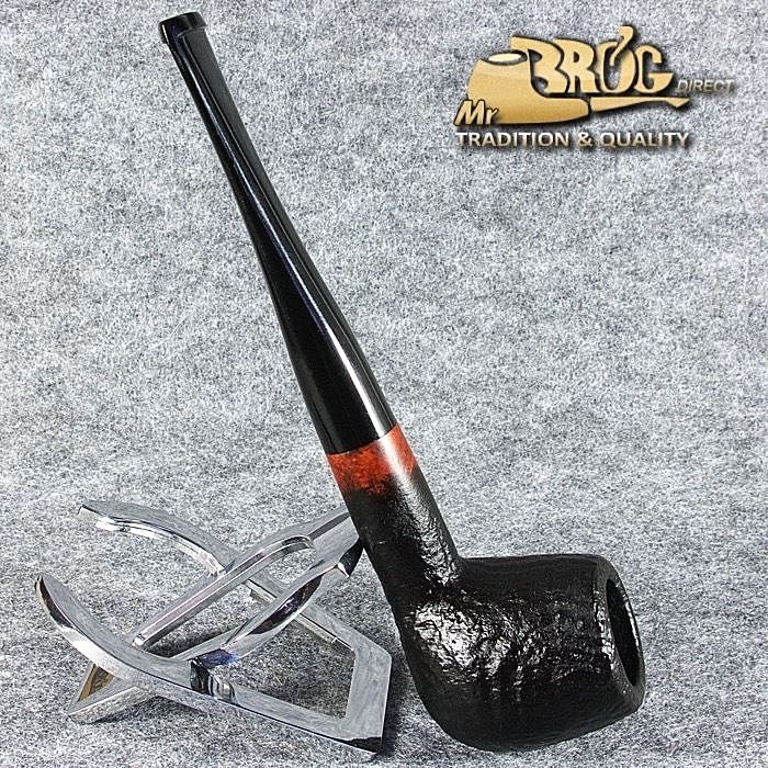 EXCLUSIVE HAND MADE & SANDBLASTED BRIAR wood smoking pipe * BERLIN - WESTEND *