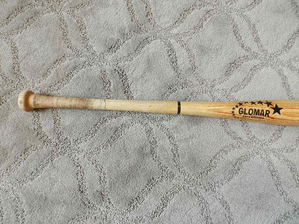 Tony Batista circa 1999-2001 Toronto Blue Jays game used bat autographed