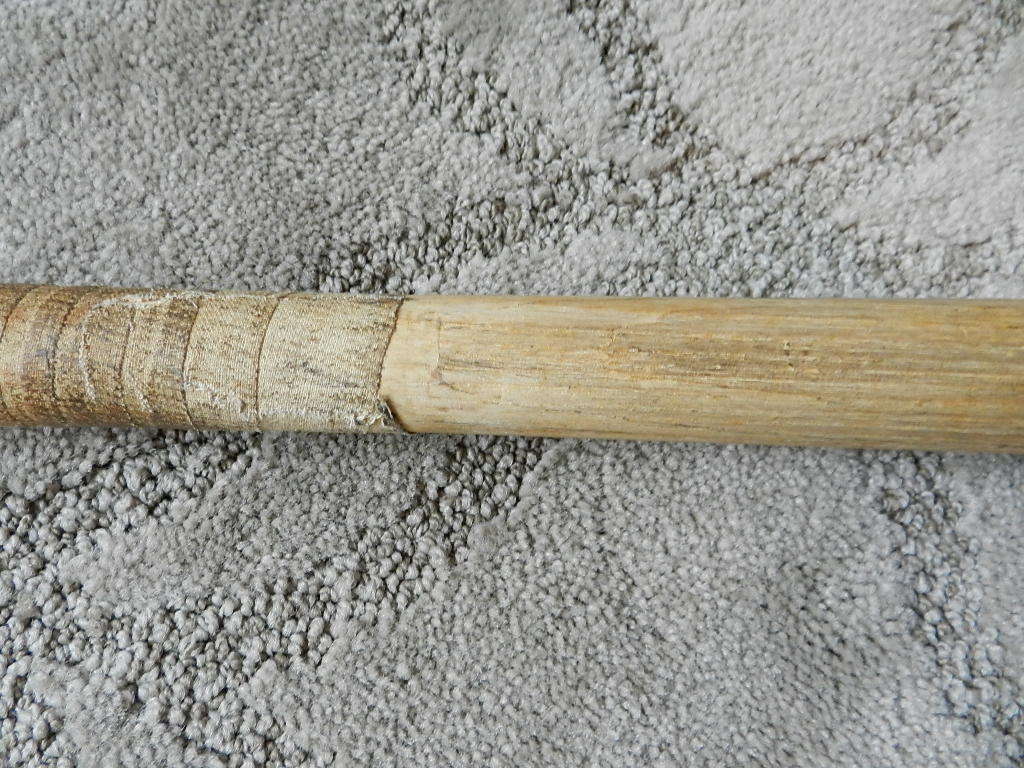 Tony Batista circa 1999-2001 Toronto Blue Jays game used bat autographed