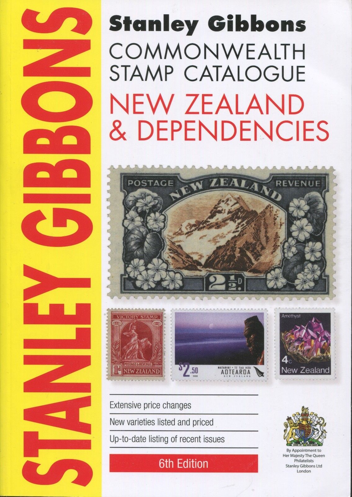 Stanley Gibbons Commonwealth Stamp Catalogue New Zealand & Others 6th Edition