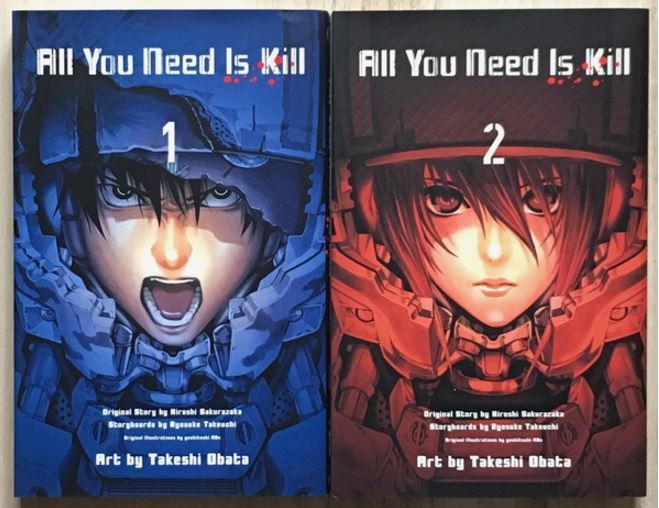 All You Need is Kill Vol. 1-2 complete lot Manga Japanese comic Death Note