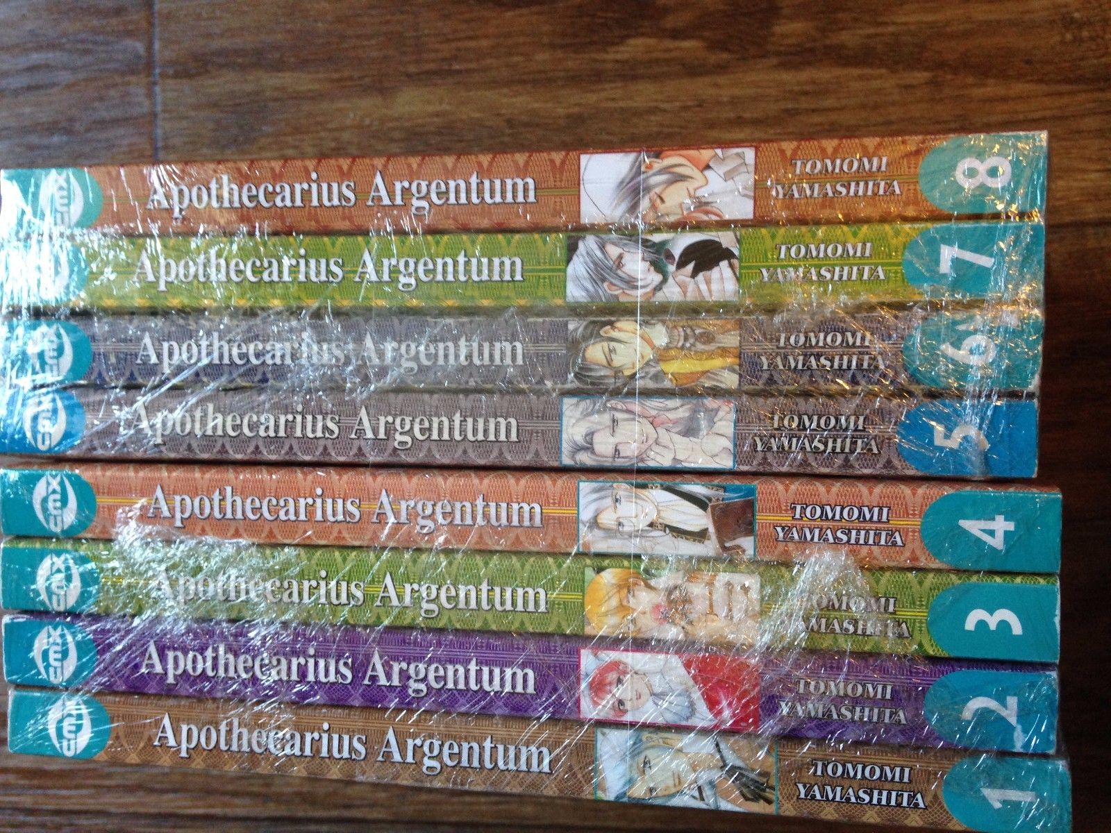 Apothecarius Argentum 1 2 3 4 5 6 7 8 manga book lot Tomomi Yamashita CMX 1-8