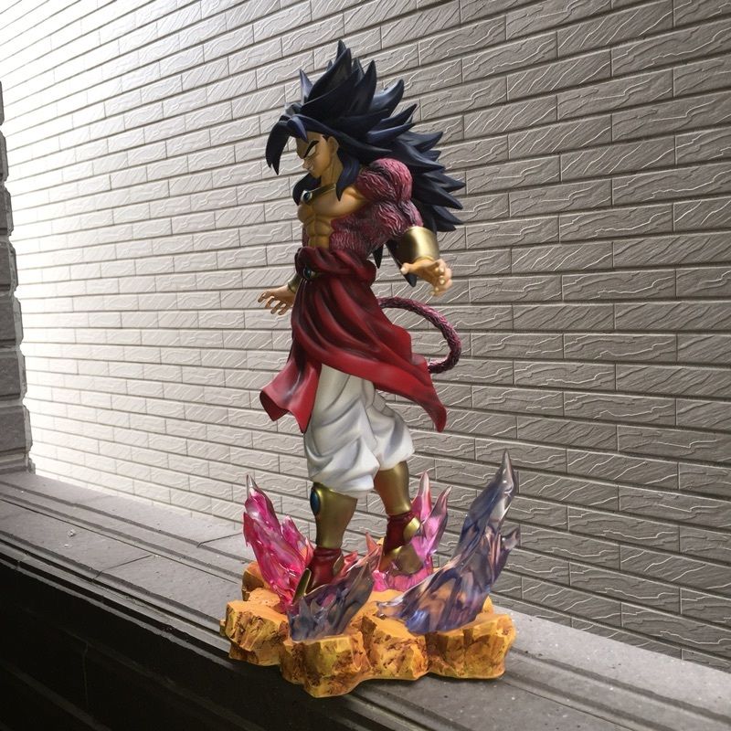 Dragon Ball AF Dragonball Z Goku Super Saiyan 4 Broly Deluxe Figure Resin 36.5cm