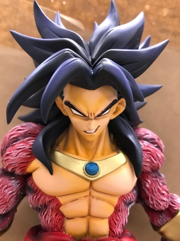 Dragon Ball AF Dragonball Z Goku Super Saiyan 4 Broly Deluxe Figure Resin 36.5cm