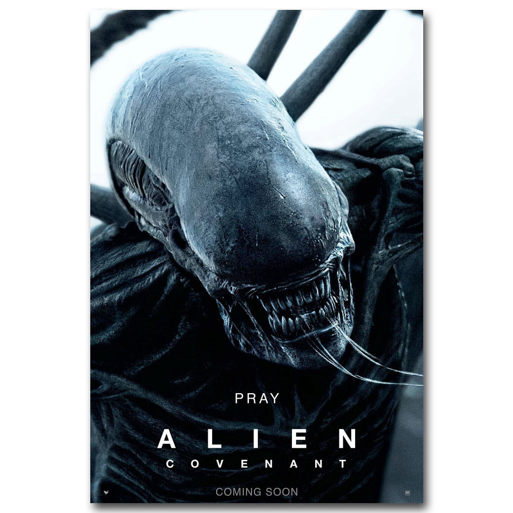 ALIEN COVENANT Movie Poster Art Silk Canvas Print Wall Decor 12x18 24x36 inch