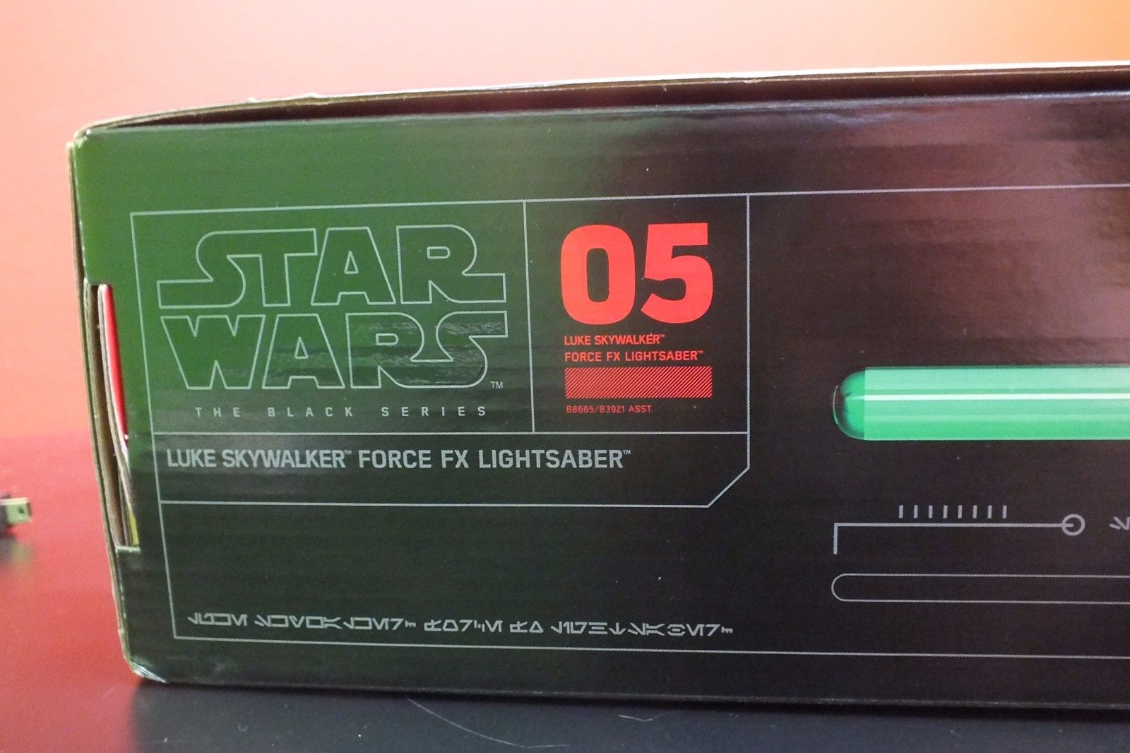 Star Wars Luke Skywalker Force FX Lightsaber Hasbro NIB 05