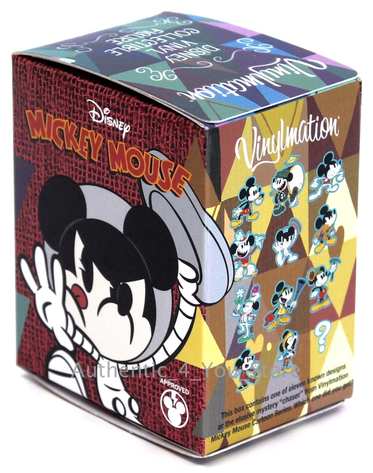 NEW Disney Parks Mickey Mouse Cartoon Series Vinylmation Mystery Blind Box