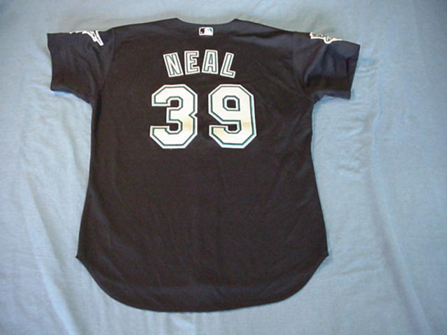 Blaine Neal 2003 Florida Marlins game used jersey