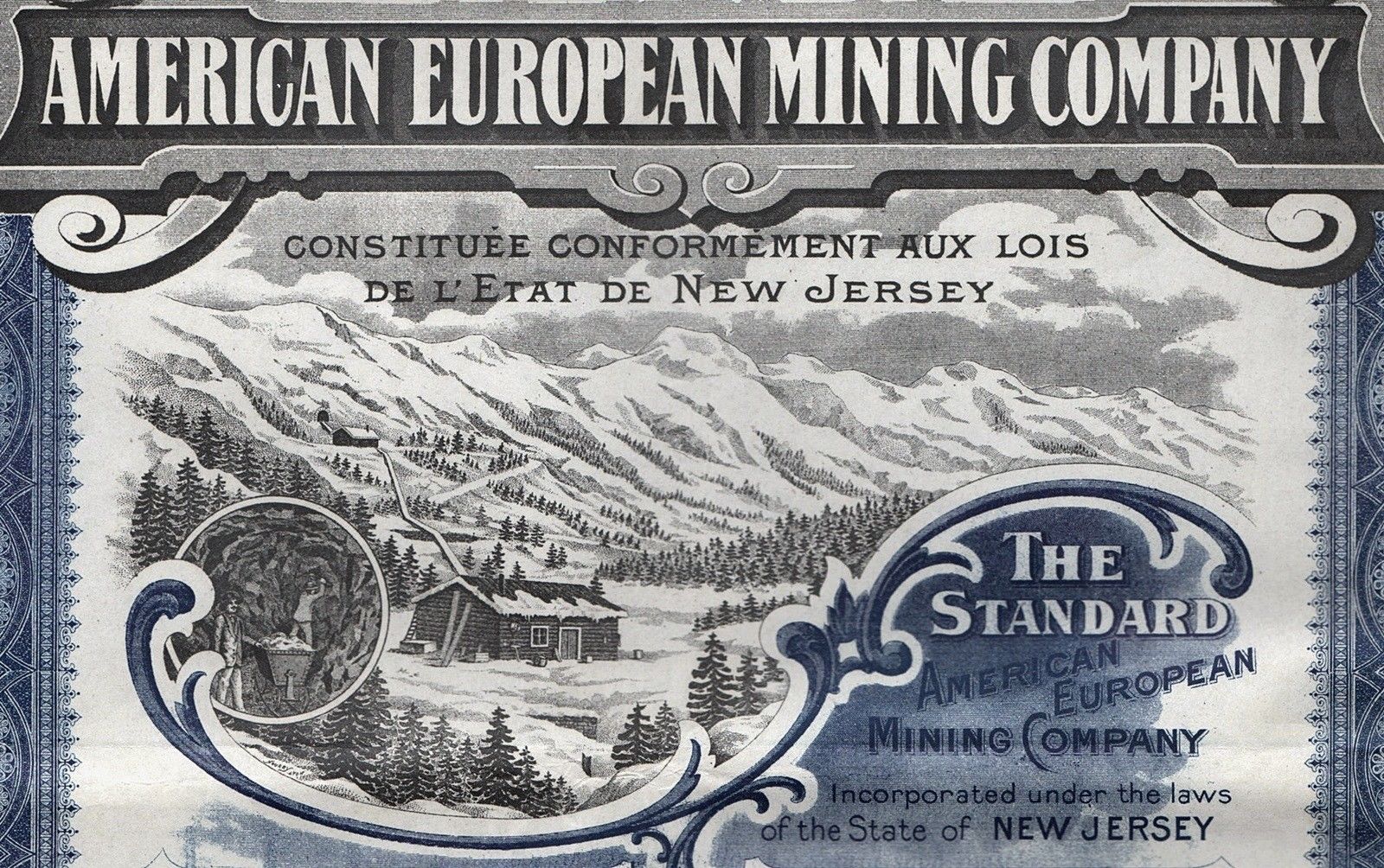 1910 France/USA: the standard American European mining company