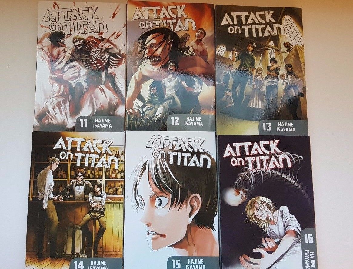 *NEW* Attack on Titan Manga set Vol 11- 21 - Hajime Isayama - Shonen