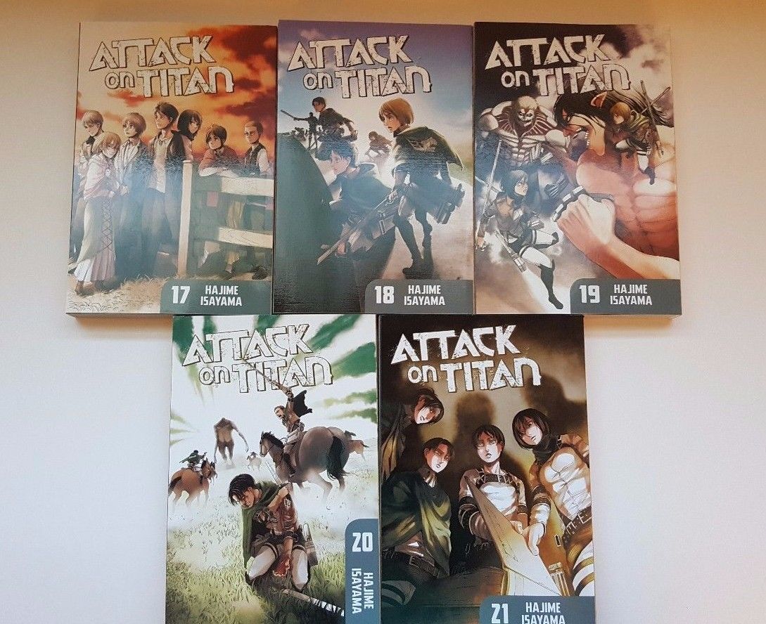 *NEW* Attack on Titan Manga set Vol 11- 21 - Hajime Isayama - Shonen