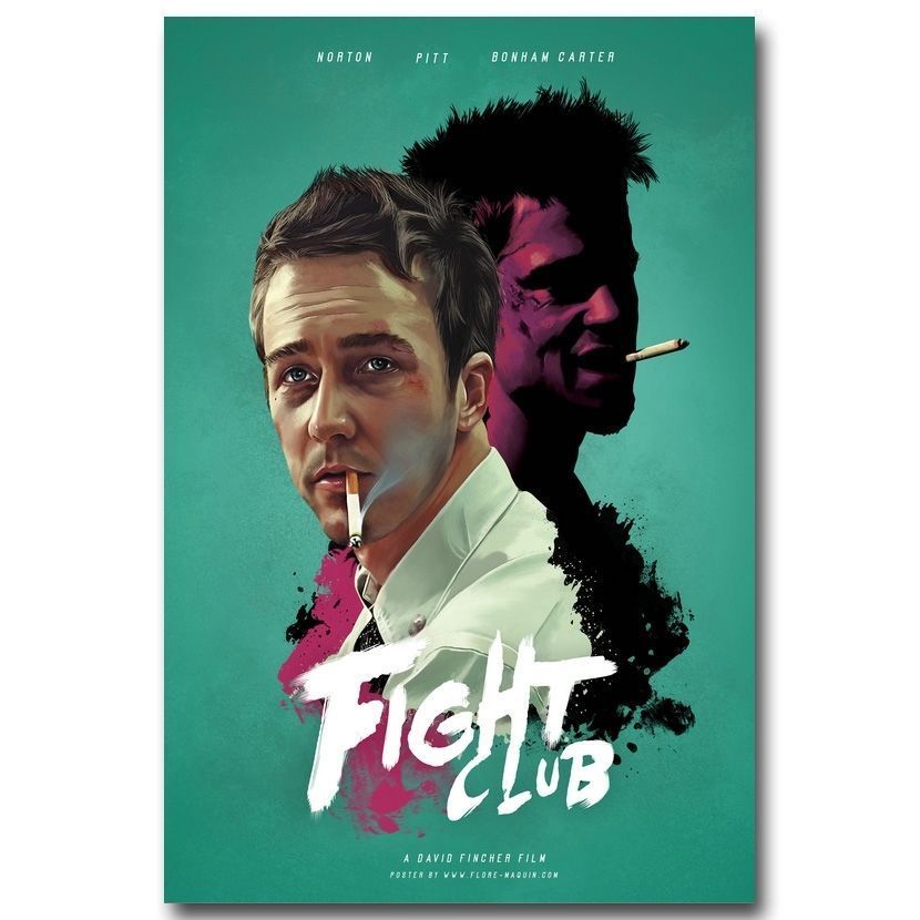 Fight Club Movie  Art Silk Poster 24x36inch